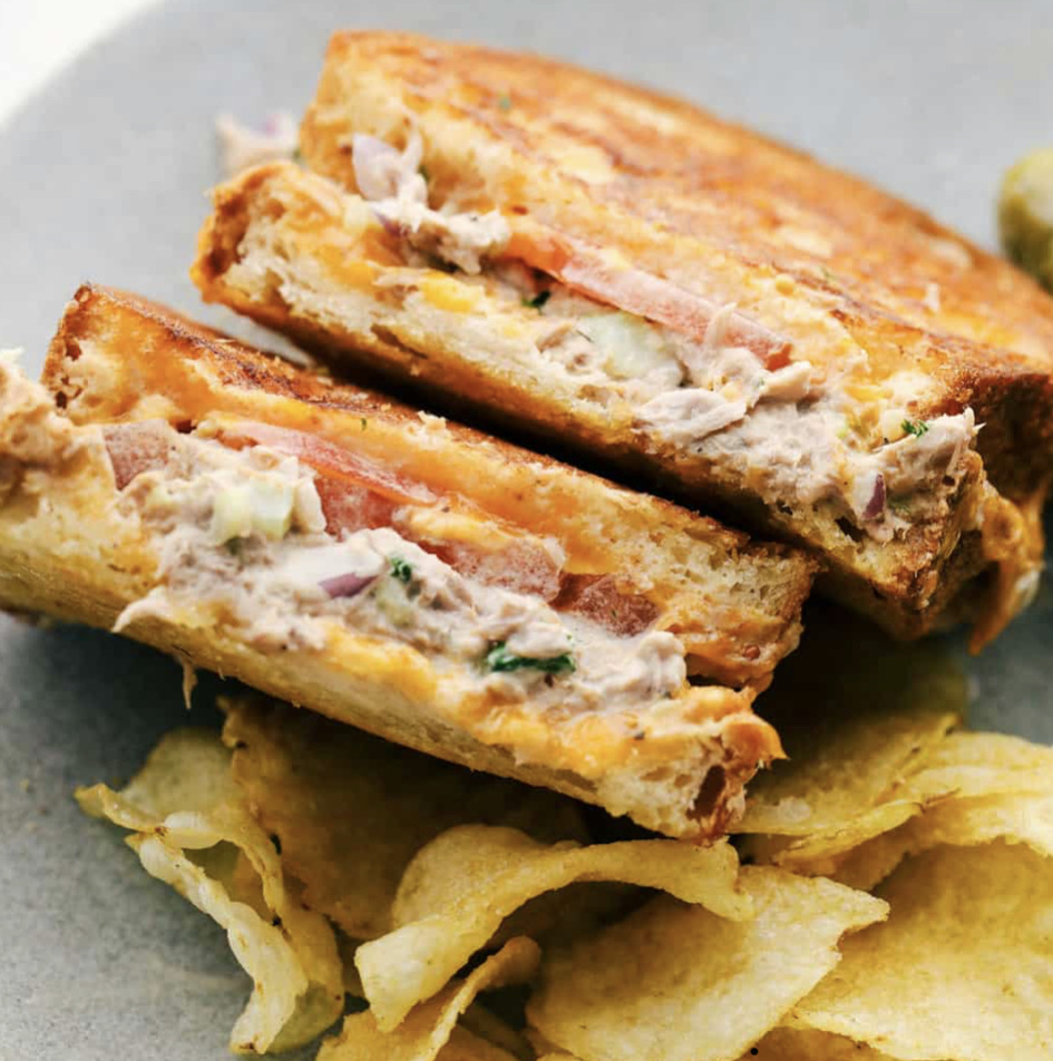 La Receta Secreta - Tuna gratin sandwich
